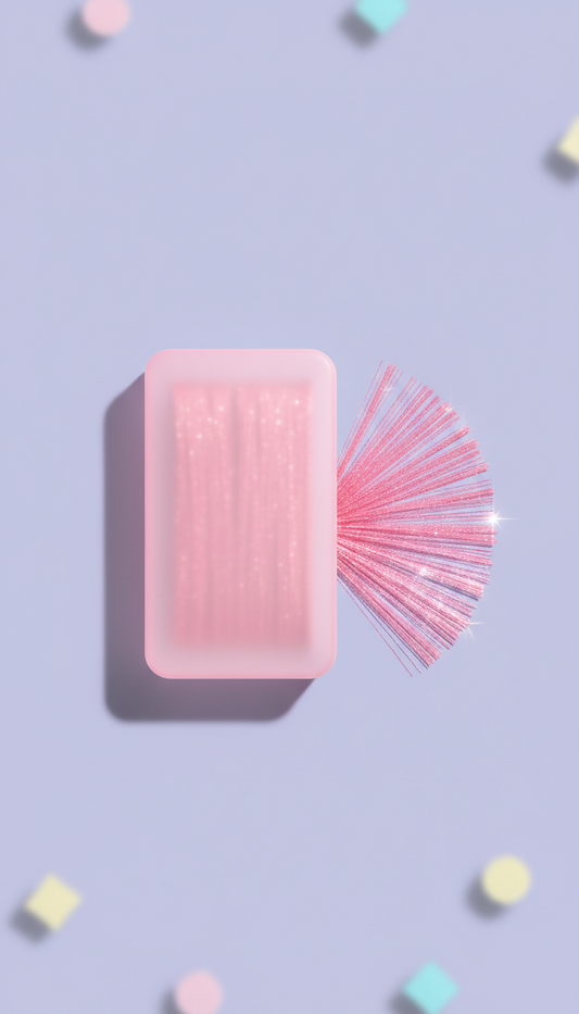 Bubblegum Pink Hair Tinsel Kit