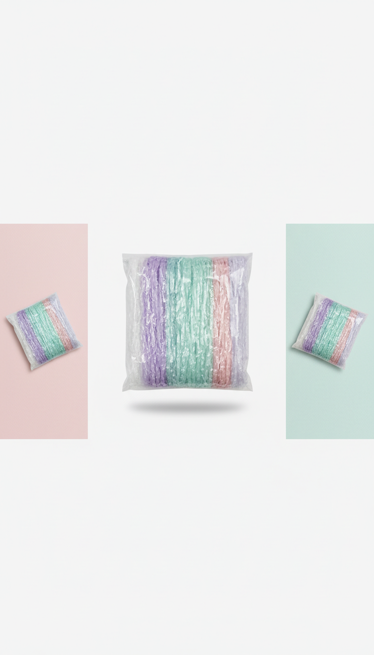 Pastel Aqua Tinsel Kit